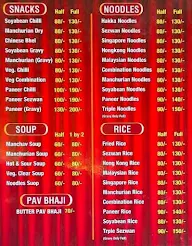 Sai Chinese Corner menu 1