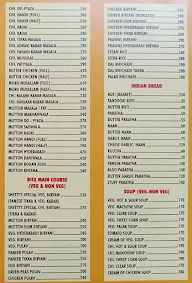 Shetty's Kitchen menu 1