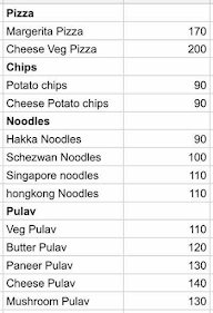 Fork N Spoon Family Restaurant menu 2