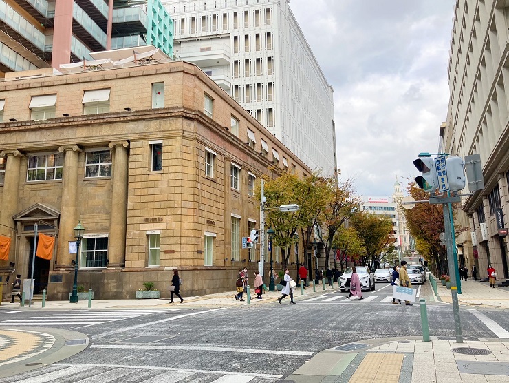 【神戸元町】テラス席があるカフェ「カフェラ大丸神戸店」で旧居留地の雰囲気を味わう