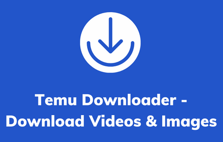 Temu Downloader - Download Videos & Images small promo image