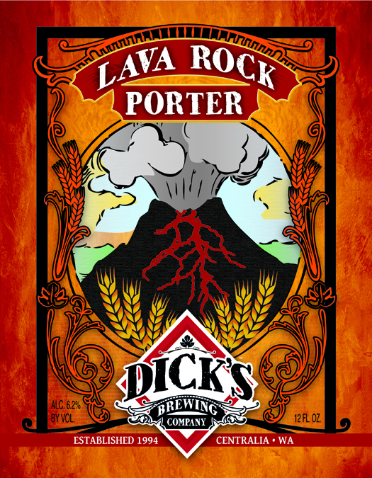 Logo of Dick's Lava Rock Porter