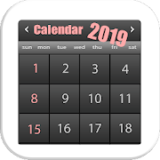 2019 Calendar App for Android  Icon