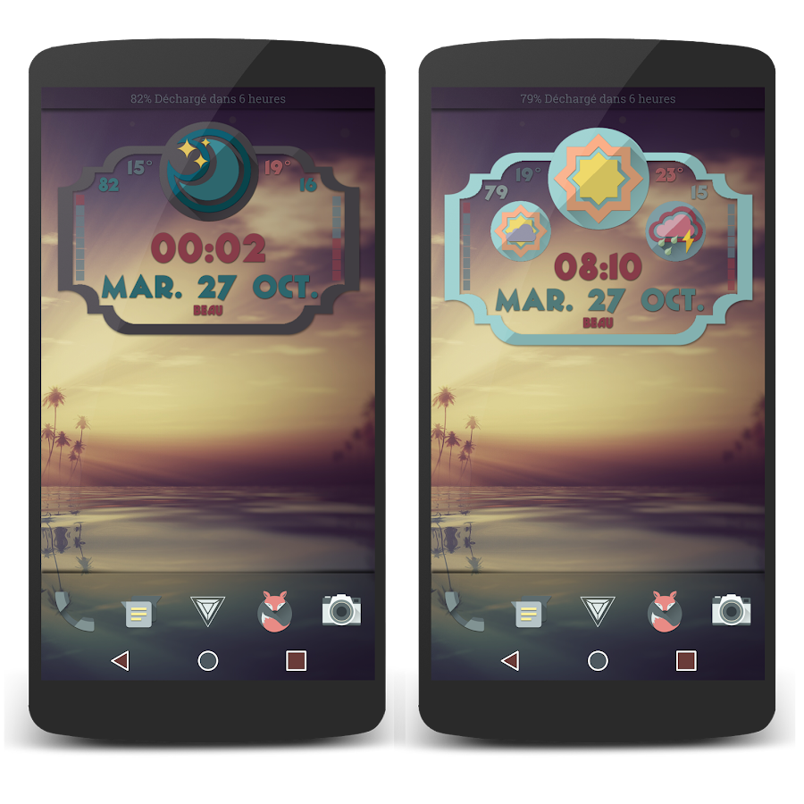    Retro Meteo Widgets by LP- screenshot  