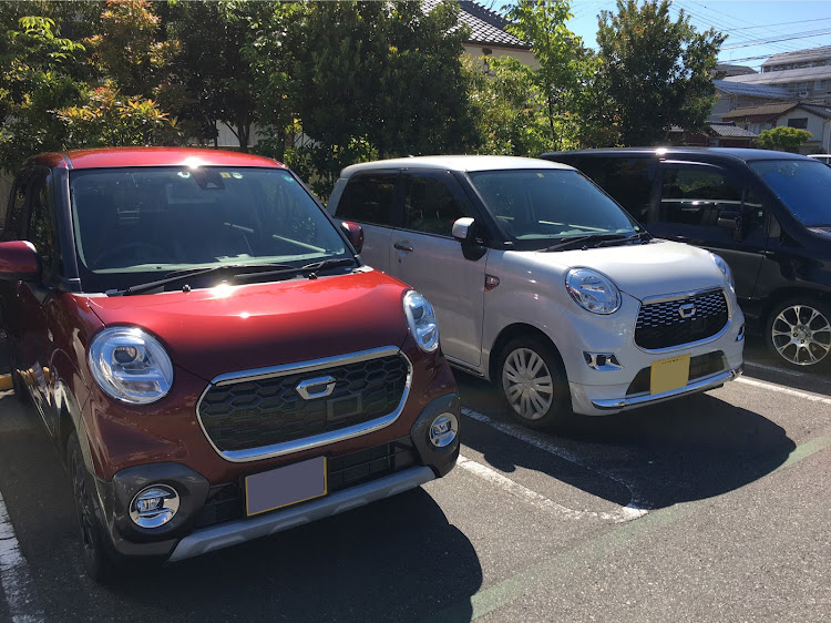 キャストアクティバの嫁さんの車・勝手にコラボ・勝手に撮影ごめんなさいに関するカスタム事例の投稿画像1枚目