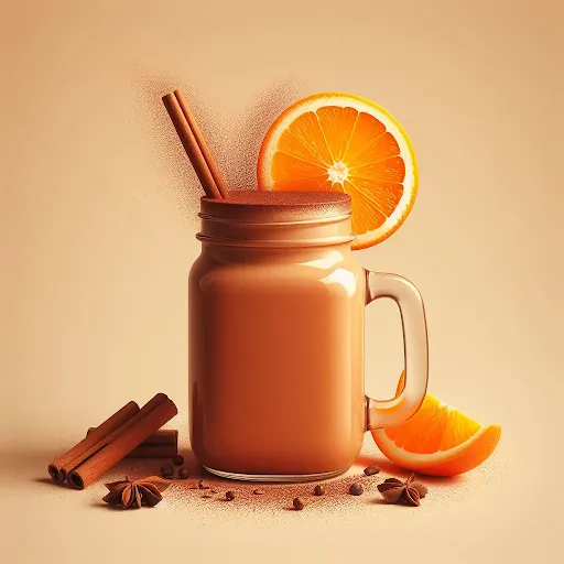 Orange Hot Chocolate [450 Ml, 1 Mason Jar]