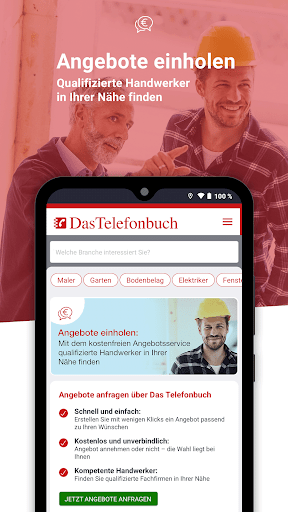 Screenshot Das Telefonbuch