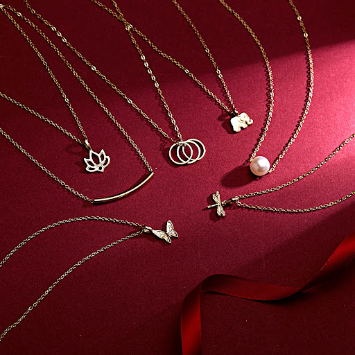 Title 8, Paper Card Animal Necklace Series Pearl Balance...