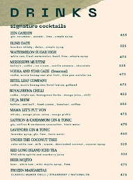 Acre Bengaluru menu 5