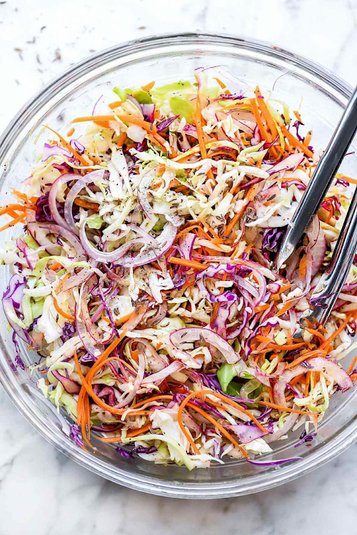 Coleslaw salad