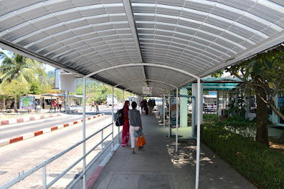 Arrival at Don Sak Pier in Surat Thani