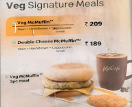 McCafe by McDonald's menu 1