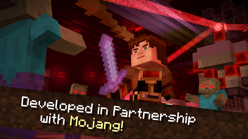 Minecraft Story Mode 1.13 Apk and Obb 