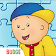 Caillou maison de puzzles icon