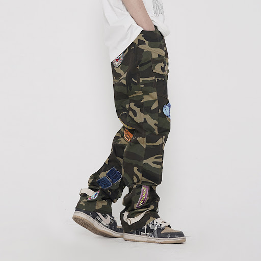 Title 2, Mens Multi-pocket Camo Cargo Casual Pants offe...
