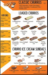 Churro Mania menu 3