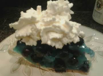 Fresh Blueberry Pie