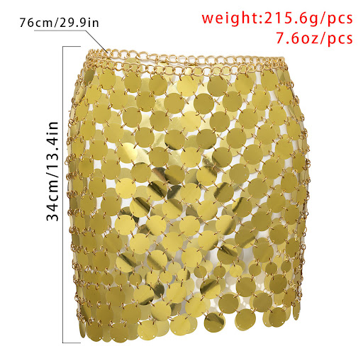 Title 12, Colorful Sequins Top Skirt Suit – a dazzling ou...