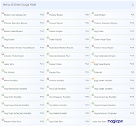 Shree Durga Hotel menu 2