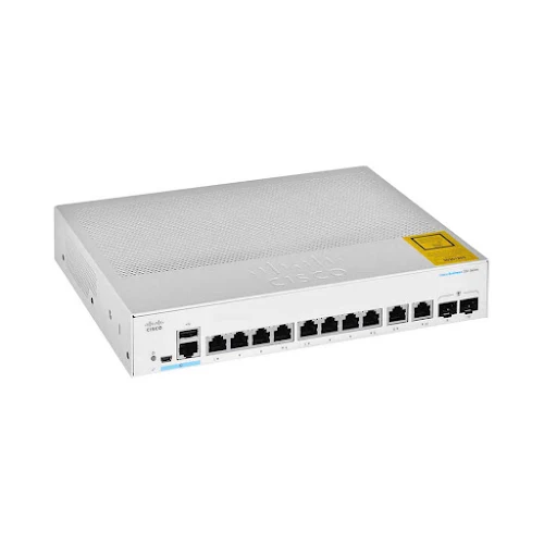 Thiết bị mạng/ Switch Cisco CBS350 Managed 8-port GE, Ext PS, 2x1G Combo - CBS350-8T-E-2G-EU