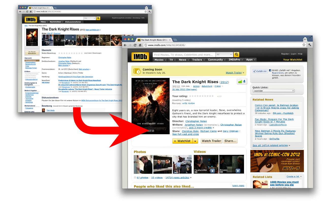 IMDb Redirect Preview image 0