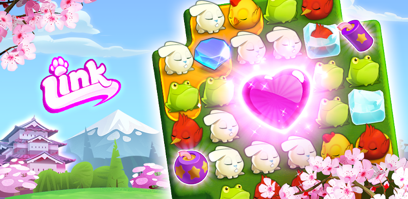 Link Pets: Match 3 puzzle game with animals