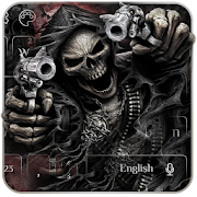 Devil Death Skull Gun Keyboard Theme  Icon