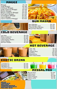 Hot Box menu 1