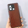 Ốp Lưng Cho Xiaomi Redmi 12C Dẻo Vân Da Bảo Vệ Camera Cao Cấp