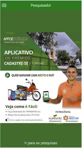 App de Prêmios