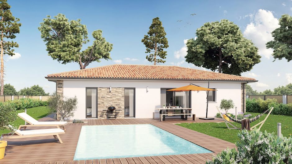 Vente maison neuve 5 pièces 86 m² à Azur (40140), 370 534 €