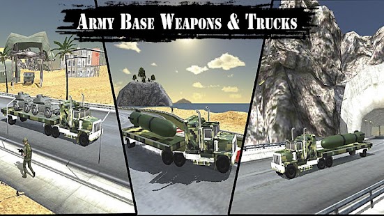 Offroad Army Truck Driver:Military cargo transport - náhled