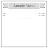 South Indian Corner menu 1