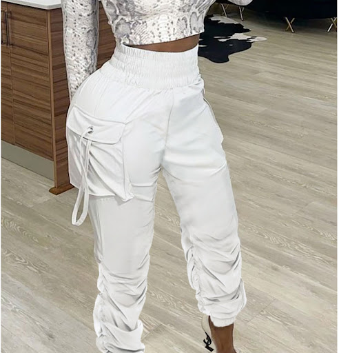Title 4, New Casual Trousers All-matching Work Clothes A...