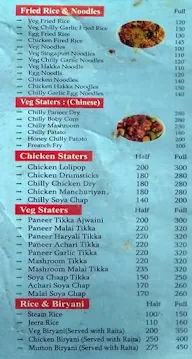 Nurzani Kabab's menu 1