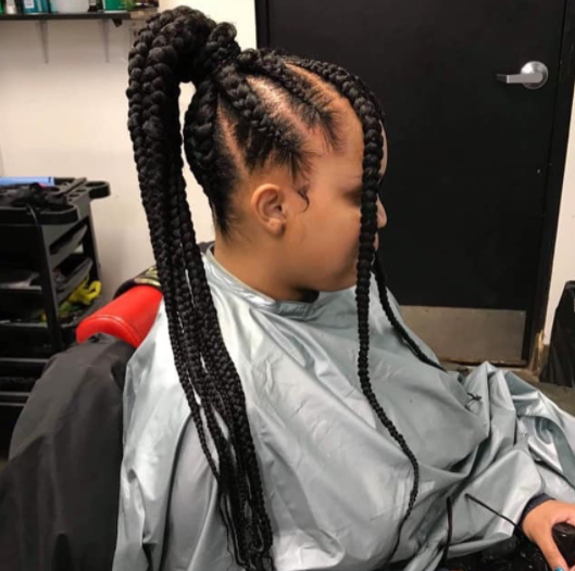 feed in braids hairstyles