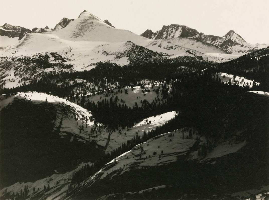 the abode of snow ansel adams