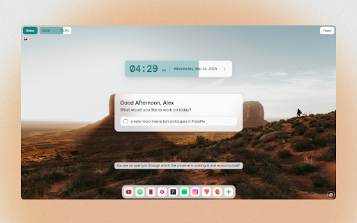 Enhance - New Tab Designed for Clarity screenshot 5