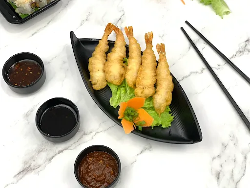 Golden Tempura Prawns (5 Pcs)