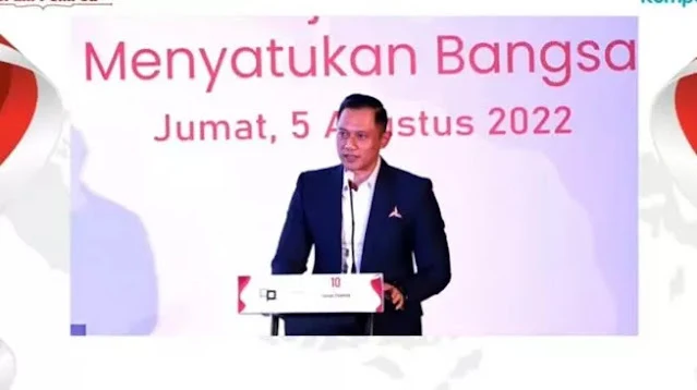 Kasih Sambutan dalam Acara Forum Pemred, AHY ke Anies dan Sandiaga: Jadi Inget Waktu itu Ya