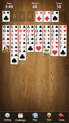 Screenshot FreeCell Solitaire - Card Pro