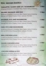 Samvene - The Bagel Cafe menu 2