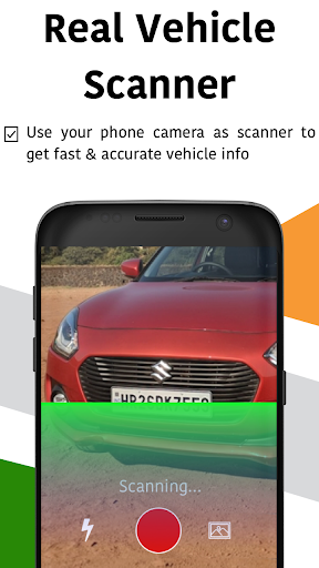 Screenshot Vehicle Information App