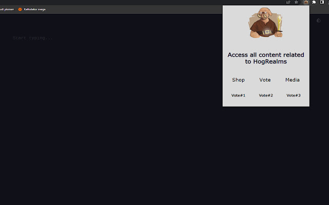 HogRealms Addon chrome extension