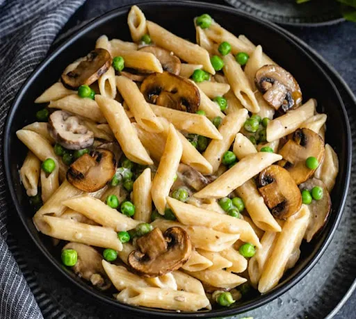 Mushroom Pasta (White Sauce)