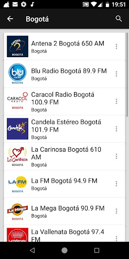 Bogota Radio Stations - Colombia