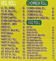 Hot Spot Roll Corner menu 1