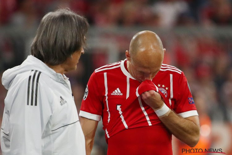 Robben spuit mist over afscheidswedstrijd bij Bayern München