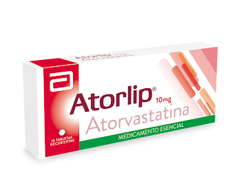 ATORLIP 10MG TABLETAS   CAJA X 30 TAB ATORVASTATINA                      