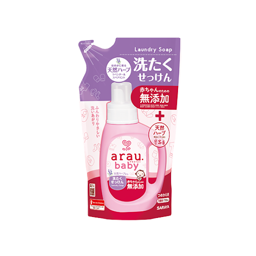 Nước giặt Arau Baby dạng túi 720ml (mẫu mới)